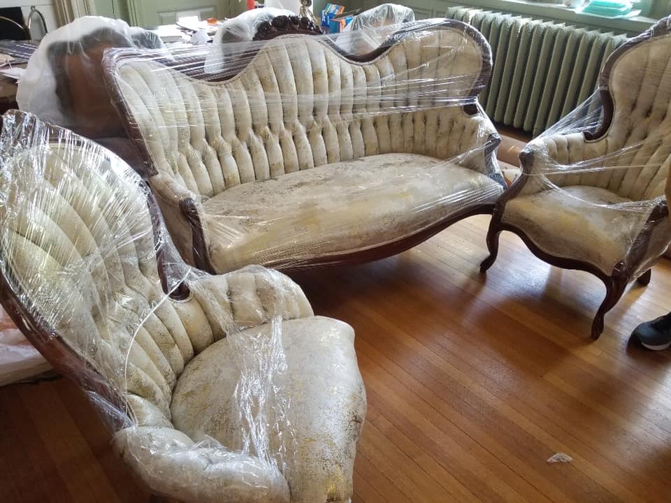 Antique furniture restoration